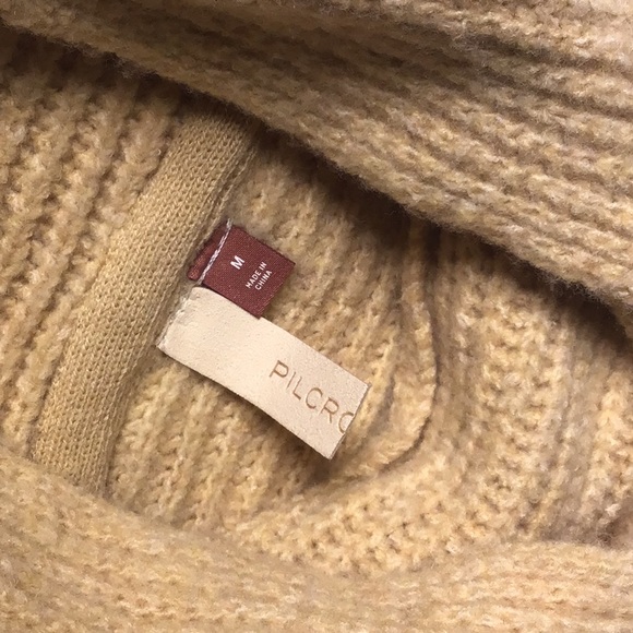 ANTHROPOLOGY Pilcro Luna Pointelle Ivory Knit Sweater - Picture 14 of 15